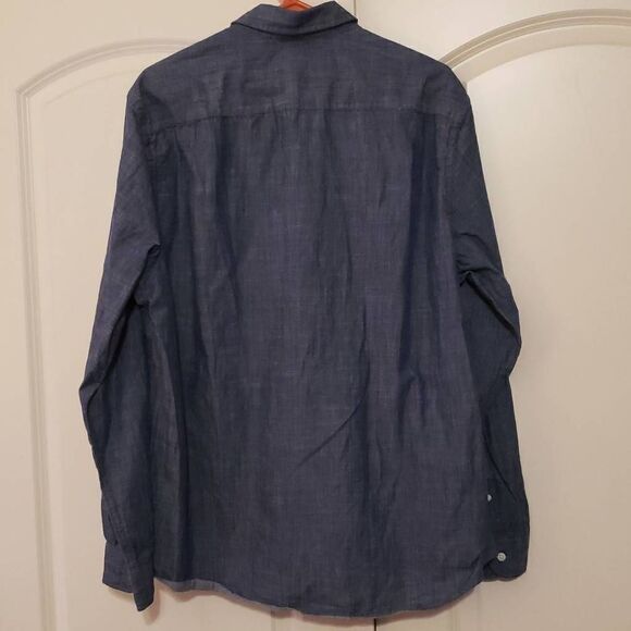 Stitch Fix | Rye by Hawker Rye Mens Silva Garment Wash Blue Distressed Sz L NEW - Picture 3 of 5